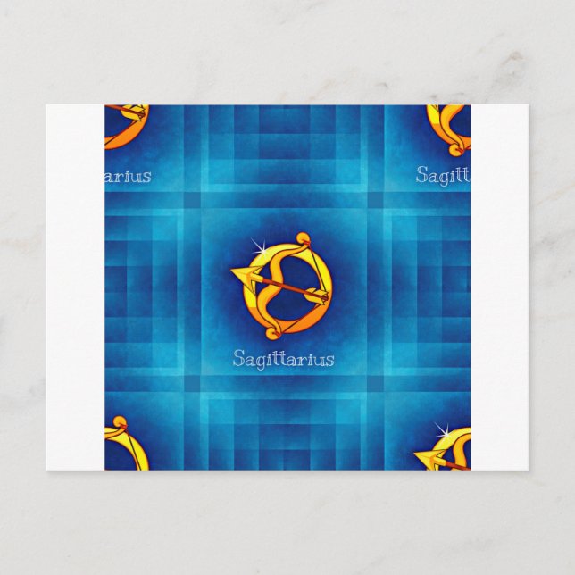 Carte Postale horoscope sagittaire (Devant)