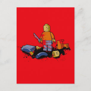 Carte Postale Horreur plastique