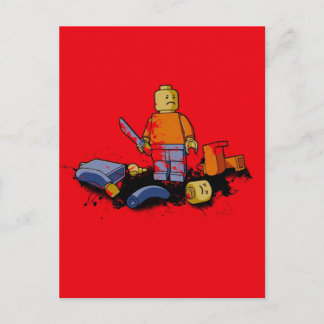 Carte Postale Horreur plastique