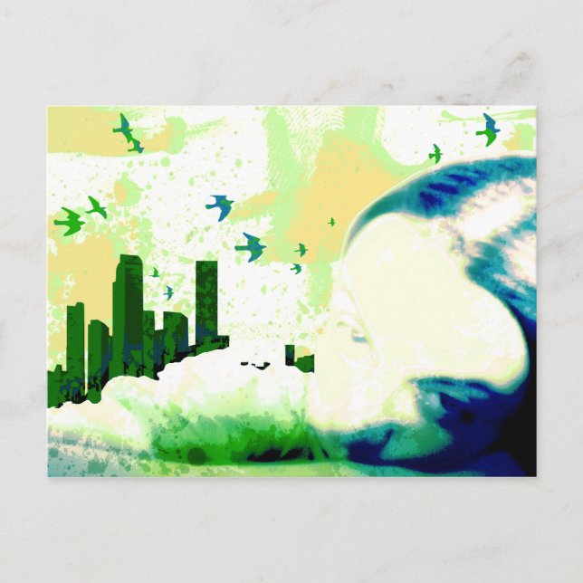 Carte Postale hors limites. (Devant)