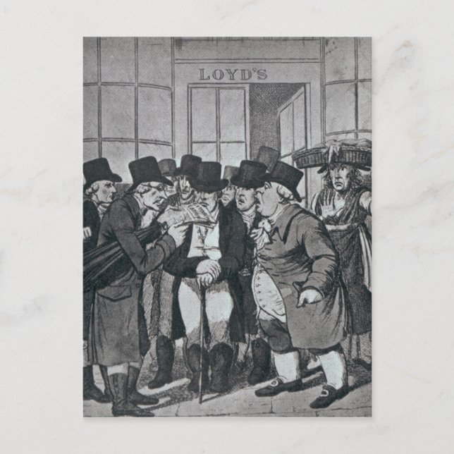 Carte Postale Hors Lloyds de Londres (Devant)