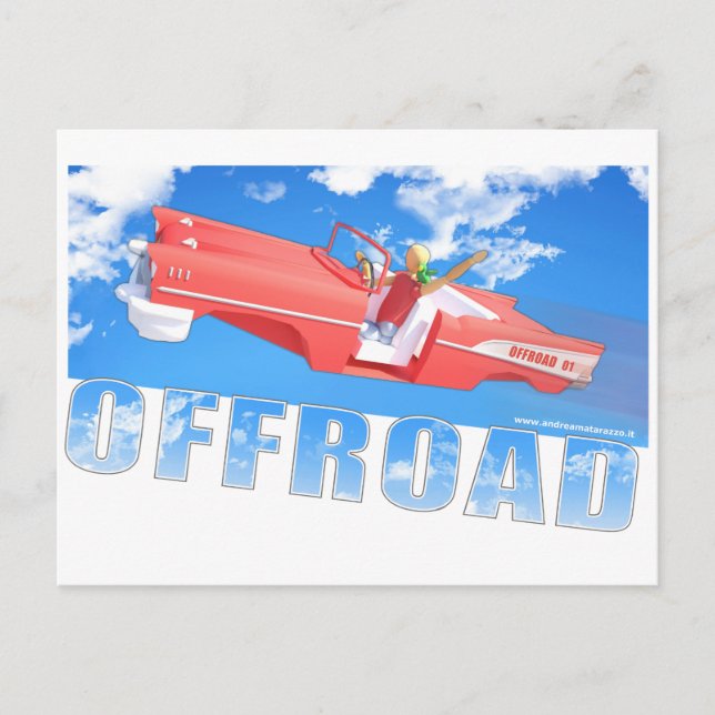 Carte Postale Hors route - 01 (Devant)