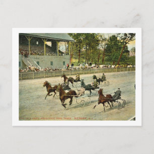 Carte Postale Horse Racing, Weequahic Park, Newark NJ