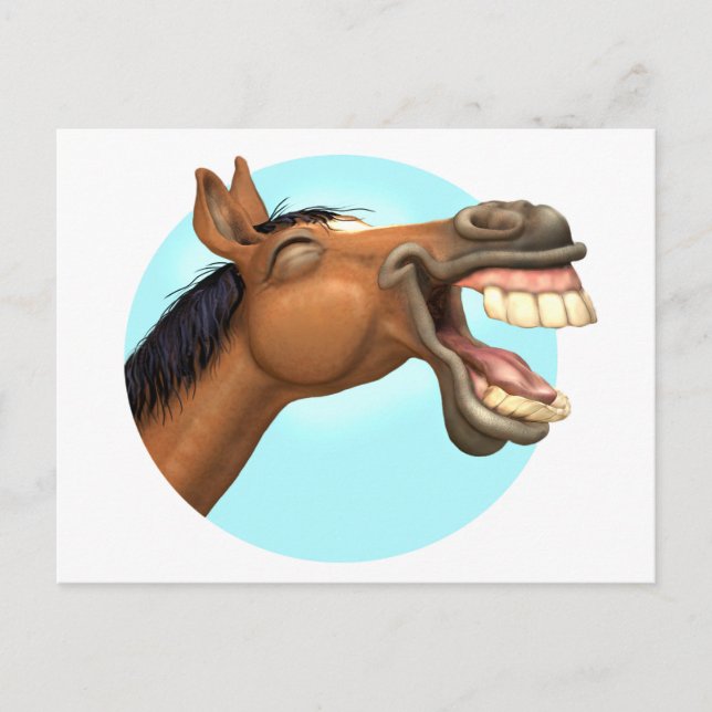 Carte Postale Horselaugh (Devant)