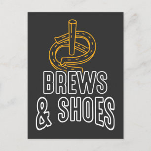 Carte Postale Horseshoe lanceur lanceur Horse Cowboy équestre