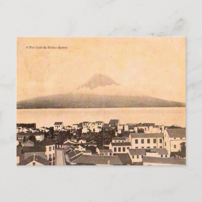 Carte Postale Horta Açores 1906 (Devant)