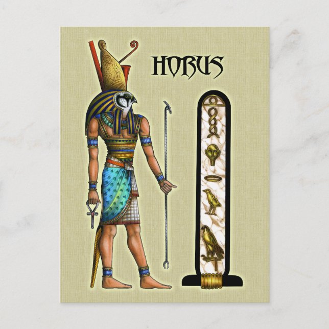 Carte postale Horus (Devant)