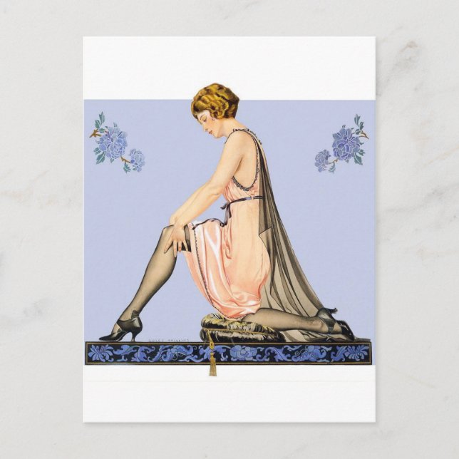 Carte Postale Hosiery Holeproof et impression (Devant)