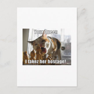 Carte Postale Hostage Queen