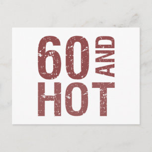 Carte Postale Hot 60e anniversaire