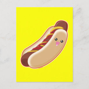 Carte Postale Hot Dog !