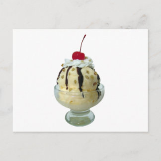 Carte Postale Hot Fudge Sundae