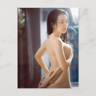 Carte Postale Hot Japanese Pin Up Model Photo Postcard