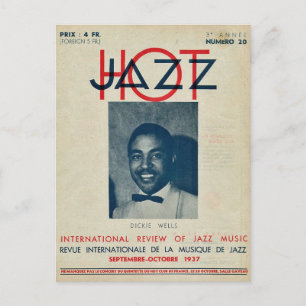 Carte Postale Hot Jazz France 1937