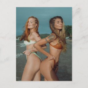 Carte Postale Hot Summer Bikini Girls Photo