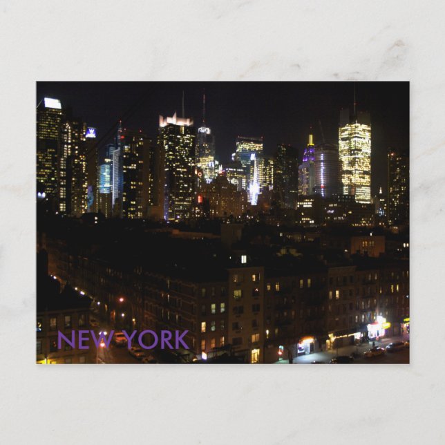 Carte Postale hôtel à NEW YORK (Devant)