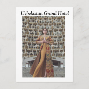CARTE POSTALE HÔTEL À UZBEKISTAN