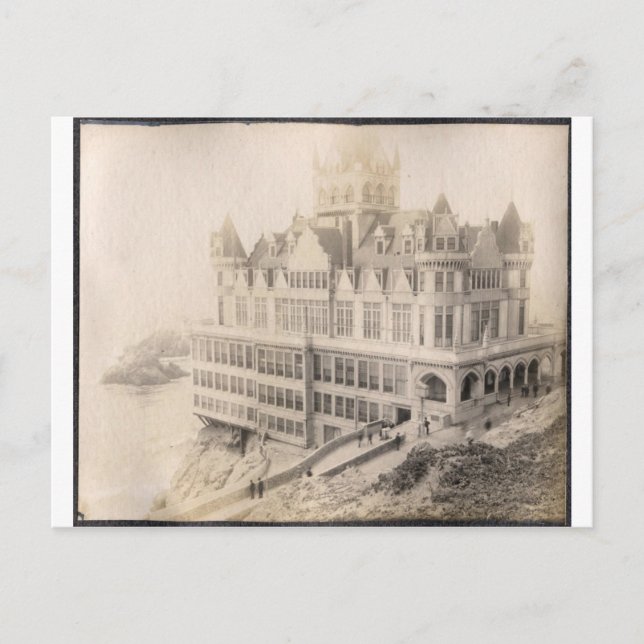 Carte Postale Hôtel Ancien, Long Passé (Devant)