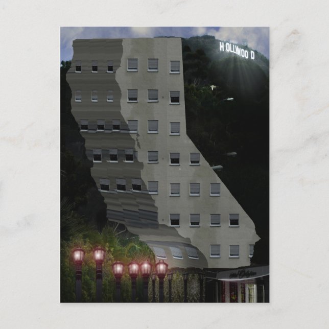 Carte Postale Hôtel Californie (Devant)