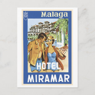 Carte Postale Hôtel de Malaga Miramar
