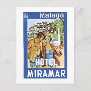 Carte Postale Hôtel de Malaga Miramar