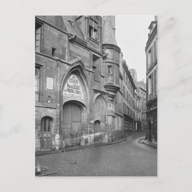 Carte Postale Hôtel de Sens, fin du XIXe siècle-début (Devant)