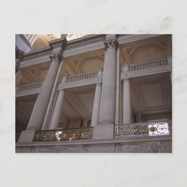 Carte Postale Hôtel de ville (Devant)