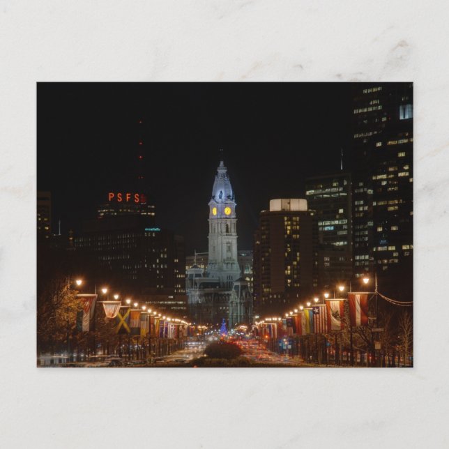 Carte Postale Hôtel de ville (Devant)