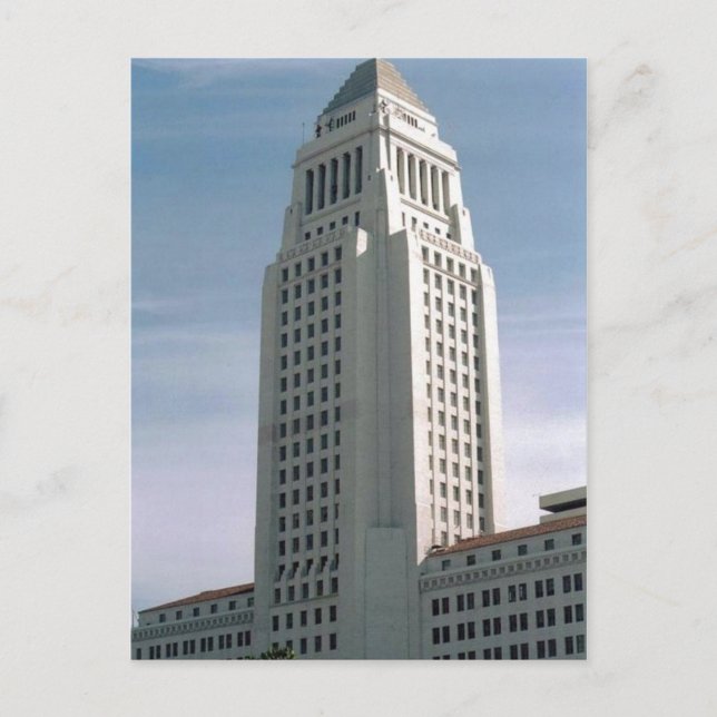 Carte Postale Hôtel de ville de Los Angeles (Devant)