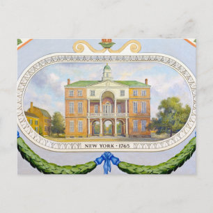 Carte Postale Hôtel de ville de New York - 1765