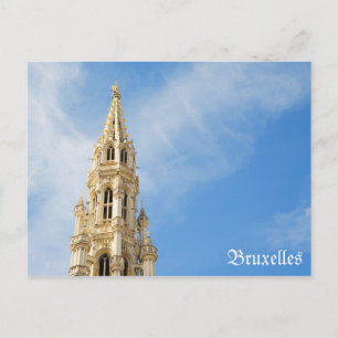Carte Postale Hôtel de ville médiéval à Bruxelles