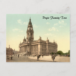 Carte Postale Hôtel de ville, Portsmouth, Hampshire, Angleterre