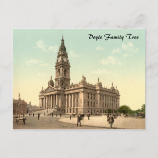 Carte Postale Hôtel de ville, Portsmouth, Hampshire, Angleterre