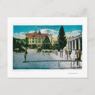 Carte Postale Hotel Del Monte Réservoir de natation et solarium