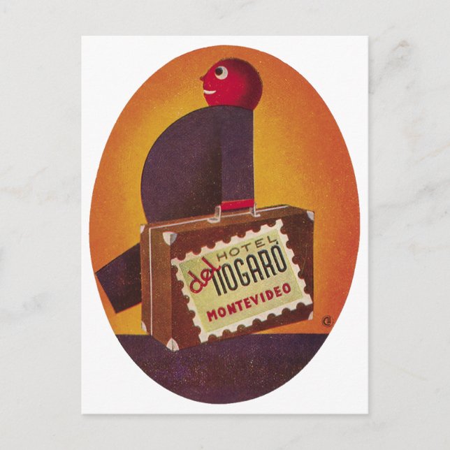 Carte Postale Hotel del Nogaro Montevideo (Devant)