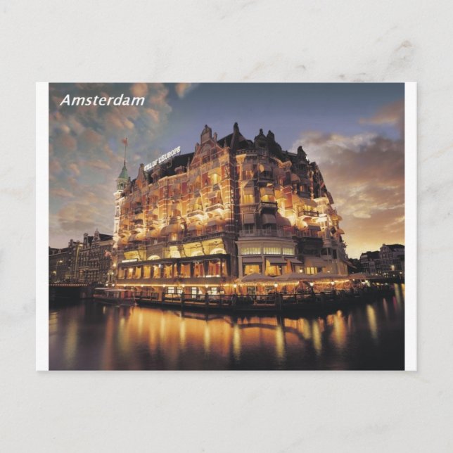 Carte Postale Hotel-Europe-Amsterdam-Pays-Bas-[kan.k] (Devant)