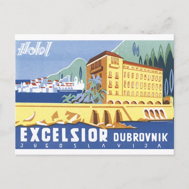 Carte Postale Hotel Excelsior Dubrovnik (Devant)