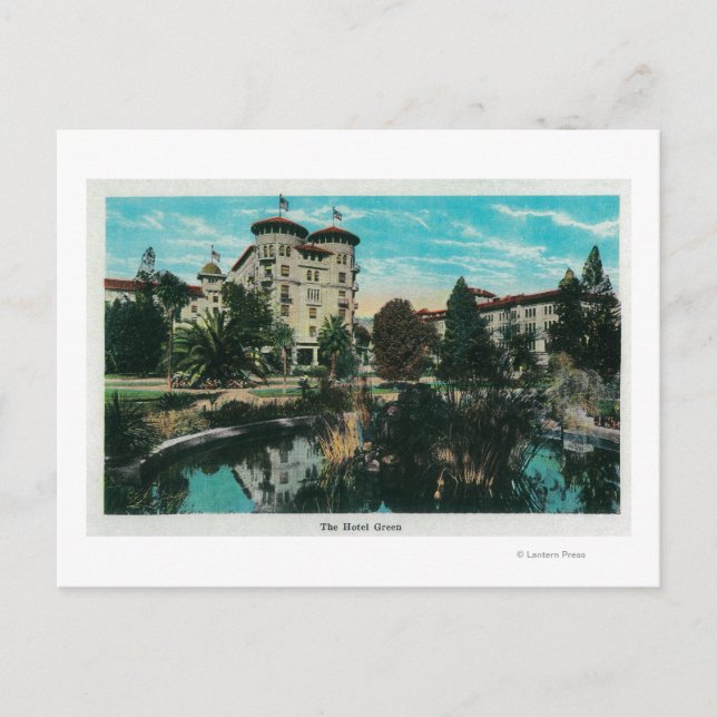 Carte Postale Hotel Green and GroundsPasadena, CA (Devant)