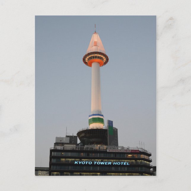 Carte postale Hôtel Kyoto Tower, Japon (Devant)