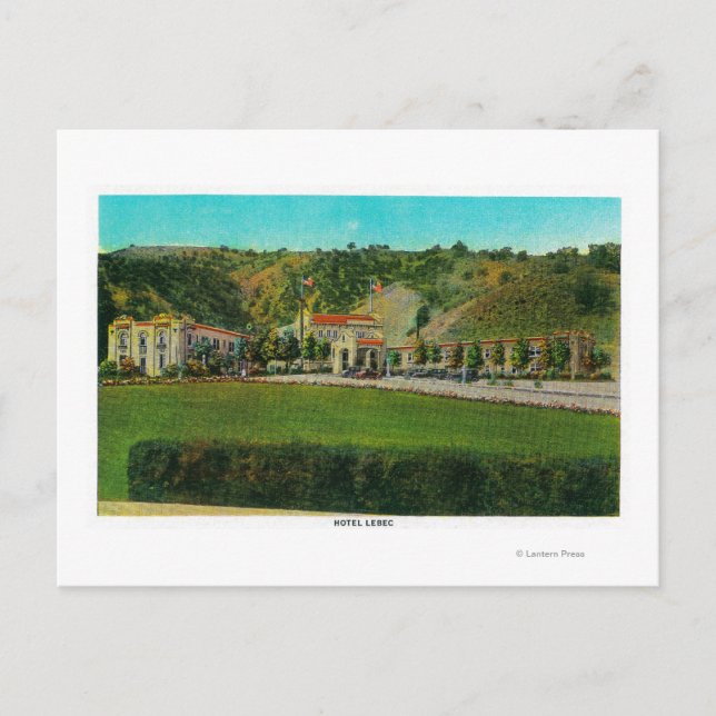 Carte Postale Hotel Lebec et GroundsRidge Route, CA (Devant)