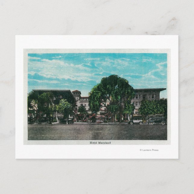 Carte Postale Hotel Maryland and GroundsPasadena, CA (Devant)