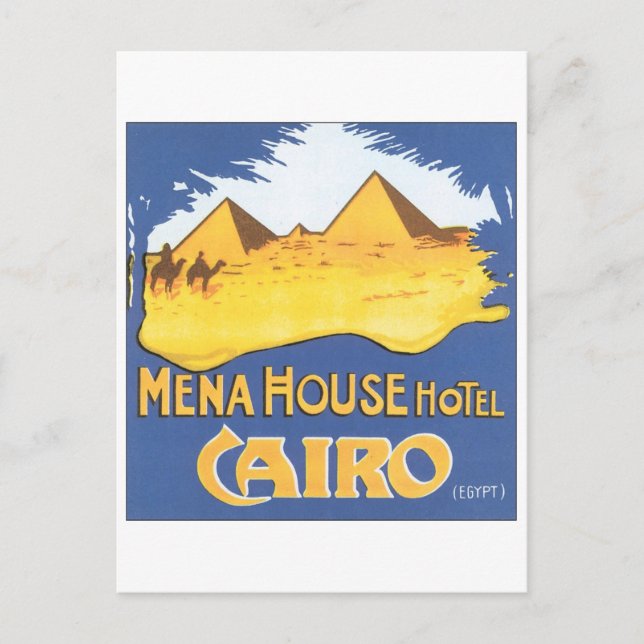 Carte Postale Hôtel Mena House (Devant)
