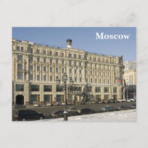 Carte Postale hôtel National de Moscou