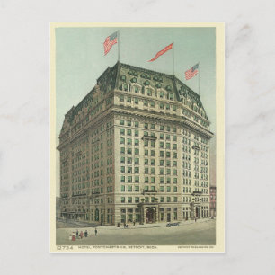 Carte Postale Hotel Pontchartrain Detroit Michigan