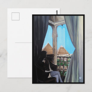 Carte Postale Hôtel Pyramisa Peinture par Alfred Fox