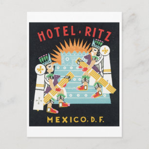 Carte Postale Hotel Ritz Mexico, D.F.