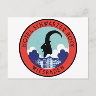 Carte Postale Hotel Schwartzer Bock Wiesbaden