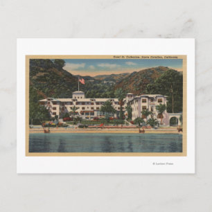 Carte Postale Hôtel St Catherine à Père Noël Catalina, Californi
