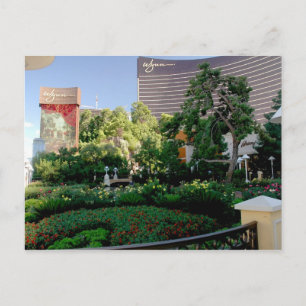 Carte Postale Hôtel Wynn et casino jardin