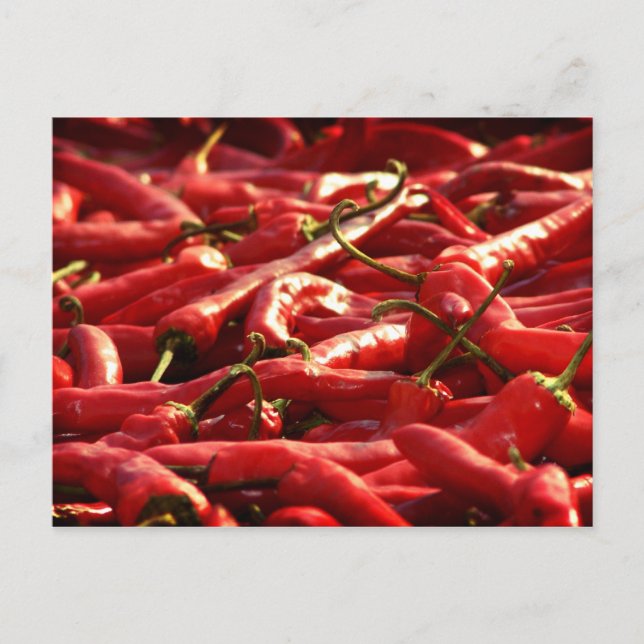 Carte Postale Hotness - Red Hot Chillies (Devant)